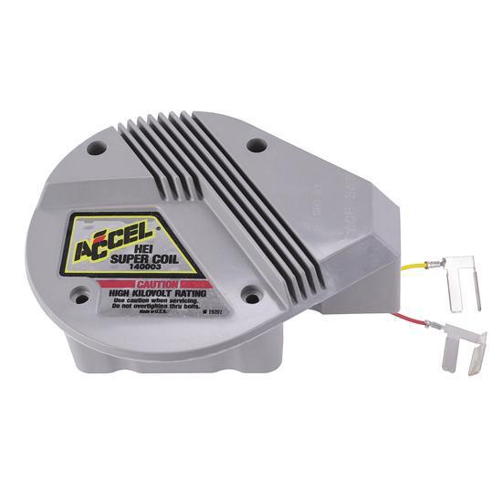 New accel 140003 gm/chevy high energy hei super coil, street legal red-yellow