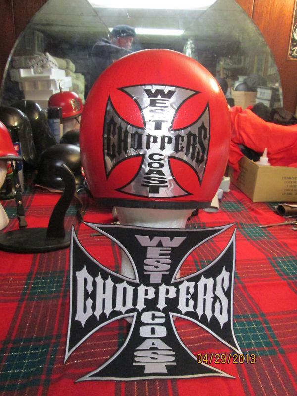 West coast choppers old skool mc lid 