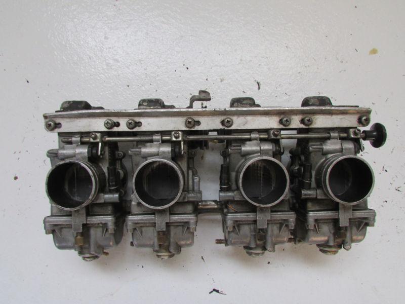 1987 gsxr1100 gsxr 1100 mikuni carburetors carbs engine motor flat side 40mm