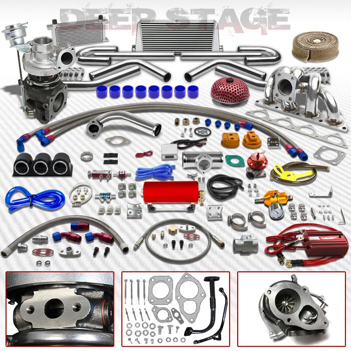 Td05 dsm 1g 25pc turbo kit w/intercooler+wastegate+manifold 90-94 eclipse 4g63