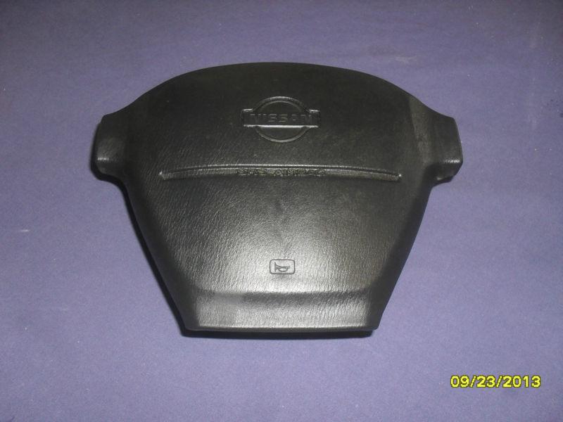 95-98 nissan 240sx black driver airbag srs s14 steering wheel air bag