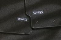 Toyota yaris 07-11 liftback sedan oem factory carpet floor mats charcoal