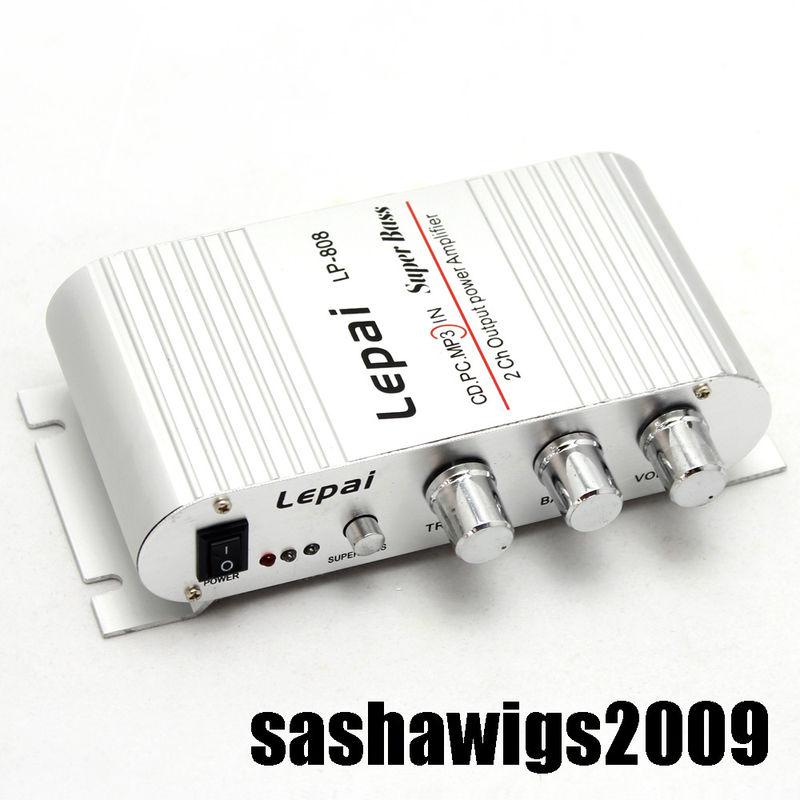 2 channel mini amplifier ,suitable for motorcycle and pc personal computer_ar002