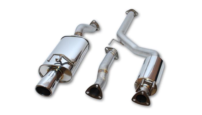 Vibrant performance streetpower catback system 06-09 honda civic si coupe 2.0l 