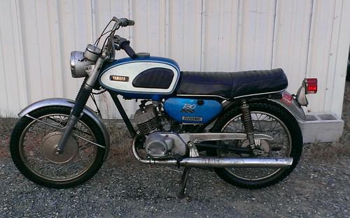 Vintage 1968 yamaha ycs1-180, 180cc, 2 cylinder, 2 stroke