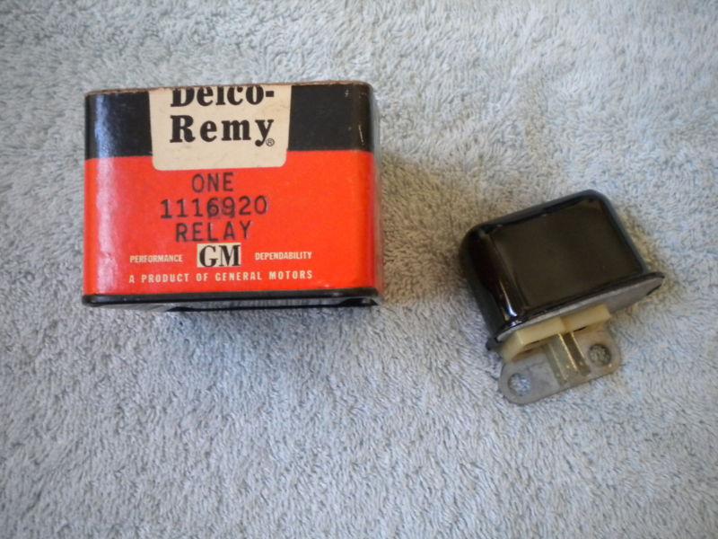 1957-62 nos chevrolet impala delco remy horn relay