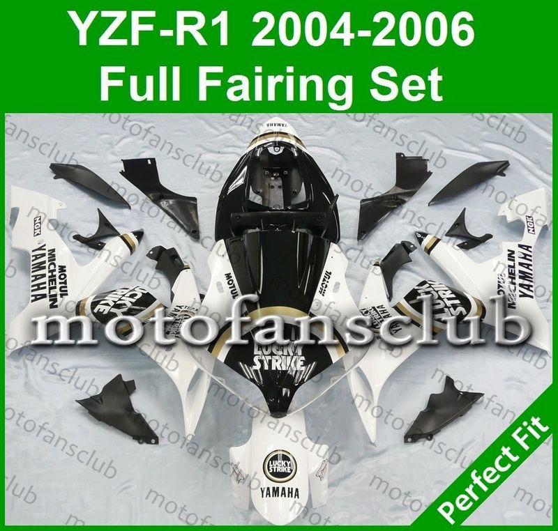 Fit yamaha yzf r1 04 05 06 yzfr1 2004 2005 2006 fairing bodywork plastics #28 b