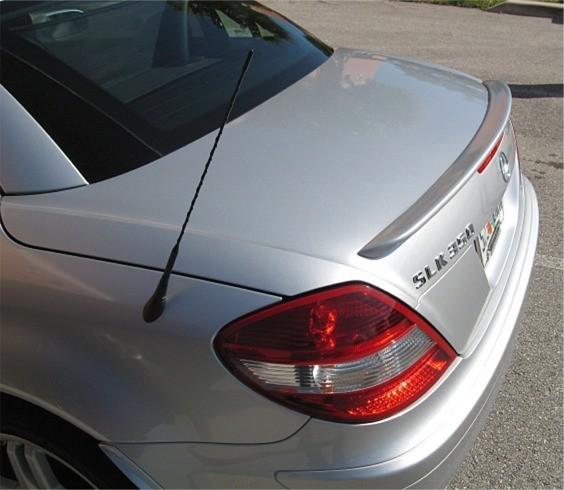 2005-2010 mercedes slk r171 factory amg style rear lip spoiler (painted) "new"