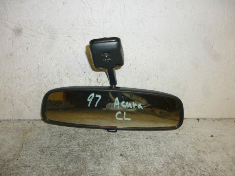 97 98 99 acura cl interior rear view mirror oem 1997 1998 1999 black