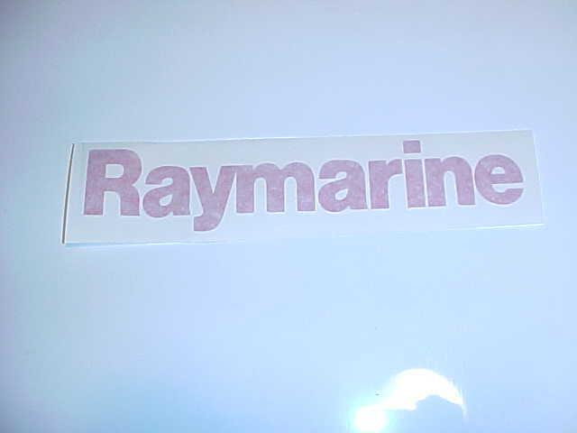 New raymarine decal  (red) 