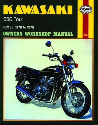 1976-1978 kawasaki z650 kz650 z kz 650 repair manual