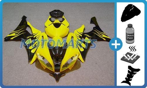 5 in 1 bundle for yamaha yzf 600 r6 08 09 10 body kit fairing & windscreen ai