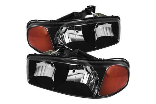 Spyder 99-06 gmc sierra truck front head lamps