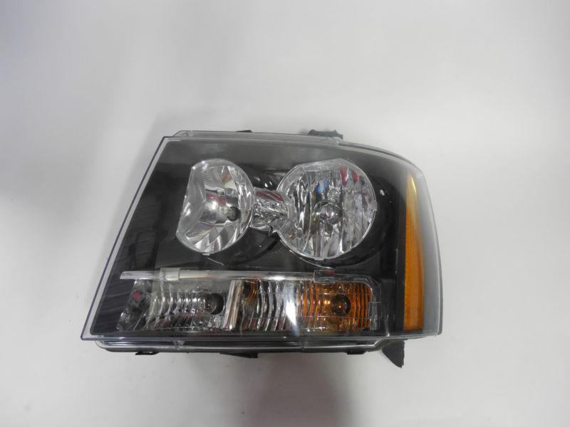 07 08 09 10 11 12 chevrolet tahoe avalanche suburban oem left headlight nice! 