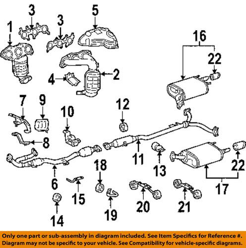 Toyota oem 1740874080 exhaust-tailpipe extension