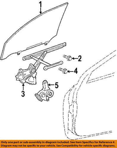 Toyota oem 8572042090 power window motor