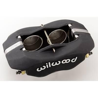 Two (2) wilwood brake caliper dynalite aluminum black anodized 4-piston univ