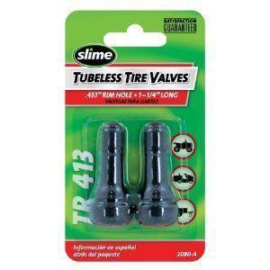 Slime 2080-a tr413 tire valve - pack of 2