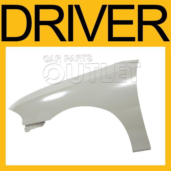 Primed fender steel for 1995-1999 hyundai accent l h/b wo rocker mldg hole right