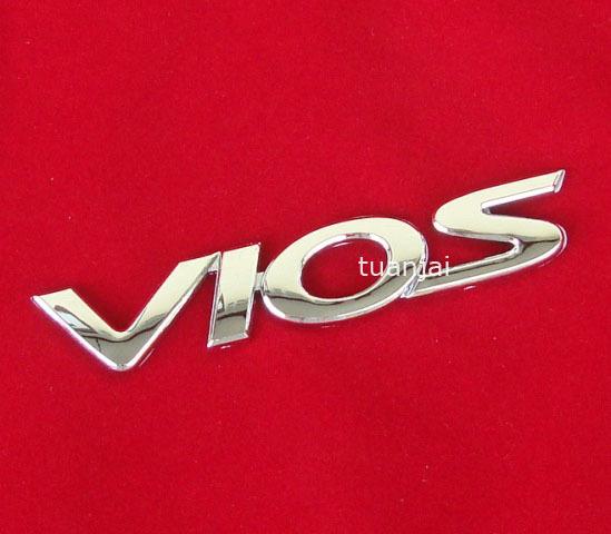 New car badge vios logo adhesive emblem cool decorated free ship