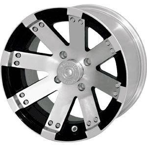 4-14x8 vision atv 158 buckshot black  honda,kawasaki,suzuki,yamaha wheel/rim