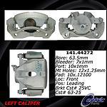 Centric parts 141.44272 front left rebuilt caliper with hardware