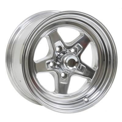 Summit racing warrior r/t polished wheel 15"x7" 5x4.5" bc