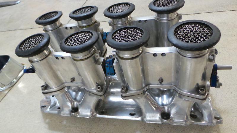 Inglese 8 stack intake for gm big block