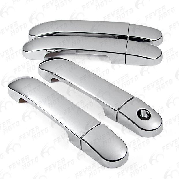 Fm triple chrome fit 2004-2007 nissan versa tiida latto note door handle cover