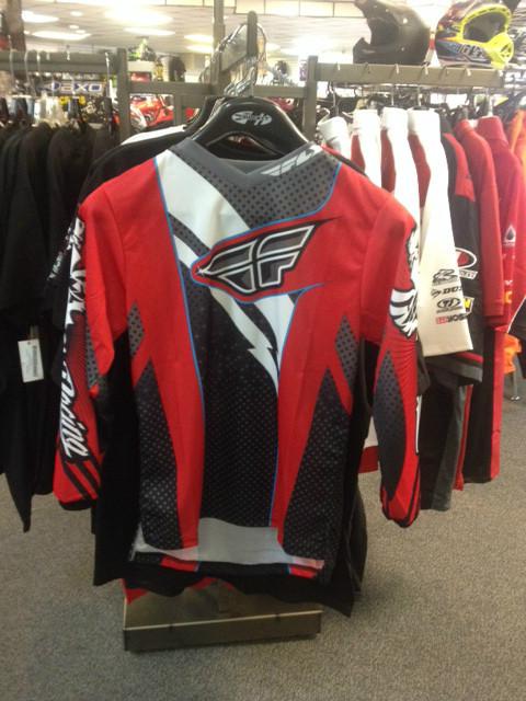 Fly f-16 youth  jersey red/black 