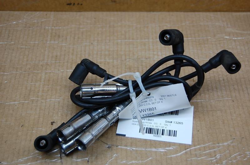 99 00 01 vw jetta golf beetle 2.0 spark plug wires 06a 035 255 c 