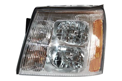 Tyc 20-6710-00 - 2002 cadillac escalade left replacement headlight assembly