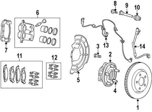 Dodge 6509858aa genuine oem factory original wheel stud