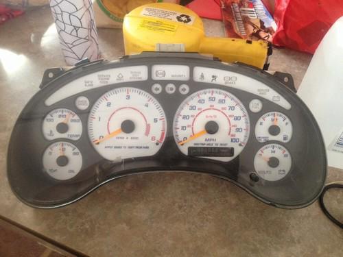 98 gmc jimmy instrument cluster