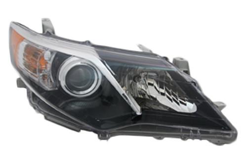 Tyc 20-9221-90-9 - 2012 toyota camry right replacement headlight assembly