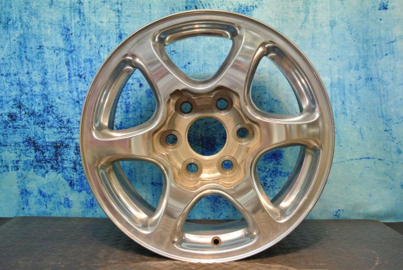 Gmc sierra yukon 17" oem rim 2000 01 02 03 04 05 06 2007 wheel 5132 itm 44539132