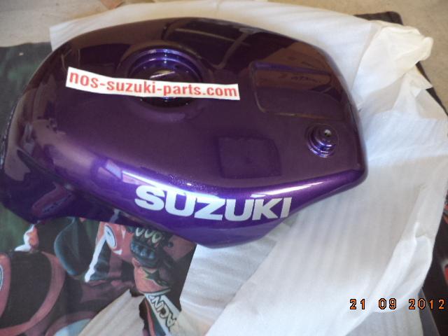 Gsxr750-1100  nos petrol fuel tank new  nos- suzuki- parts.com