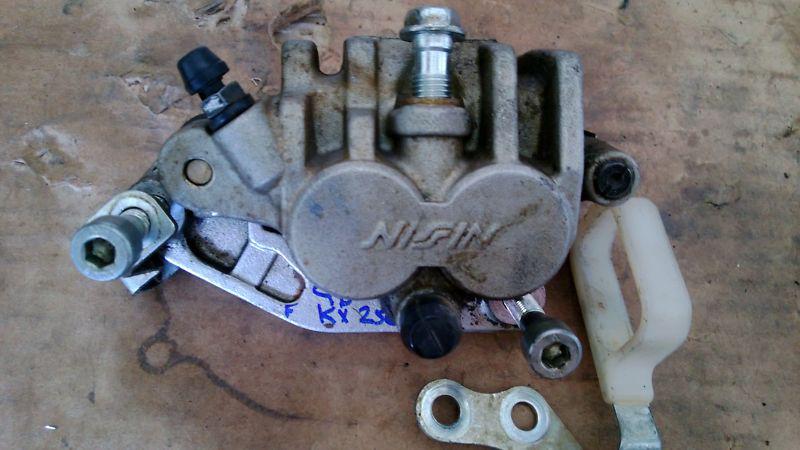 1995 kx250 front brake caliper with arm kawasaki kx 250 95