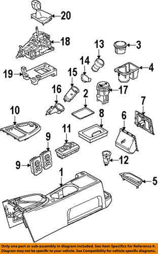 Land rover oem lr003471 center console-shift knob