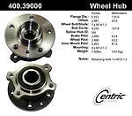 Centric parts 400.39000 rear hub assembly