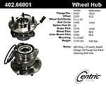 Centric parts 402.66001 front hub assembly