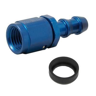 Russell 624000 hose end twist-lok straight -4 an hose to female -4 an blue ea