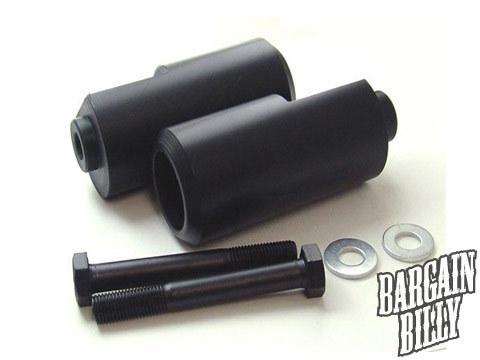 Suzuki gsxr 1000 no cut black frame sliders (2003-2004)