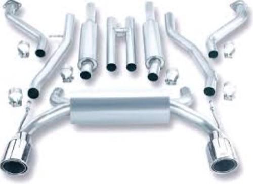 Nissan 350z borla stainless steel cat-back exhaust system 2003-2008 # 140045