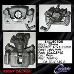 Centric parts 142.40526 rear left rebuilt caliper with pad