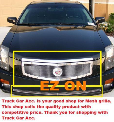 03 04 05 06 07 cadillac cts fine stainless wire mesh grille 1pc upper 