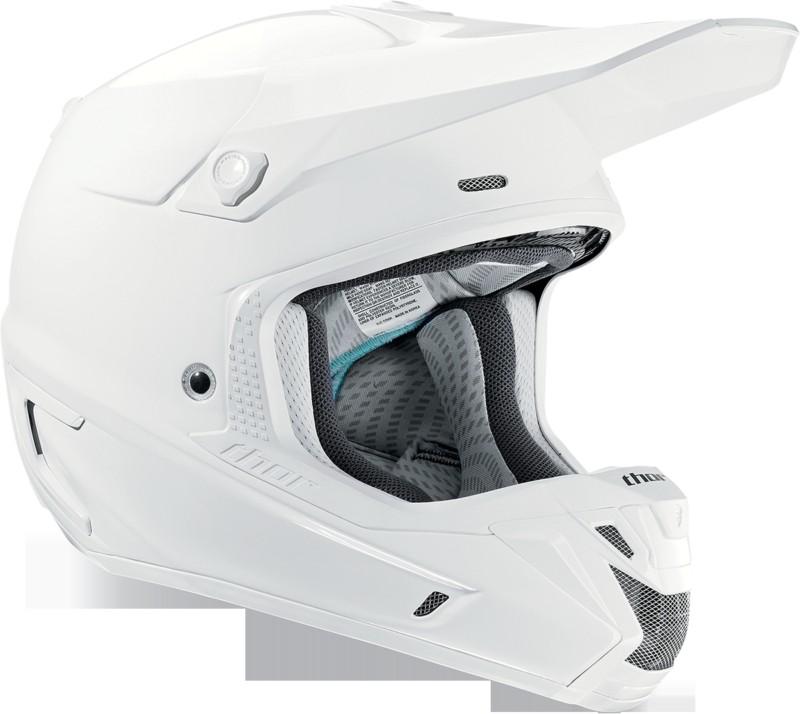 Mens thor verge white motorcycle mx dirtbike dirt bike motocross helmet 