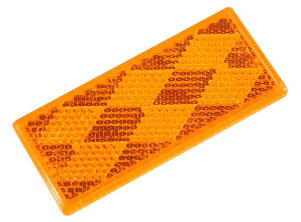 Grote 40303 - stick-on rectangular reflectors - yellow