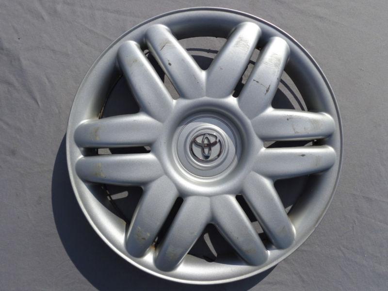 2000 2001 toyota camry hubcap wheel cover 15" oem 42621-aa070 h# 61104 #h13-c058