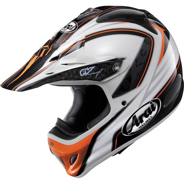 Orange l arai vx-pro 3 edge helmet 2013 model